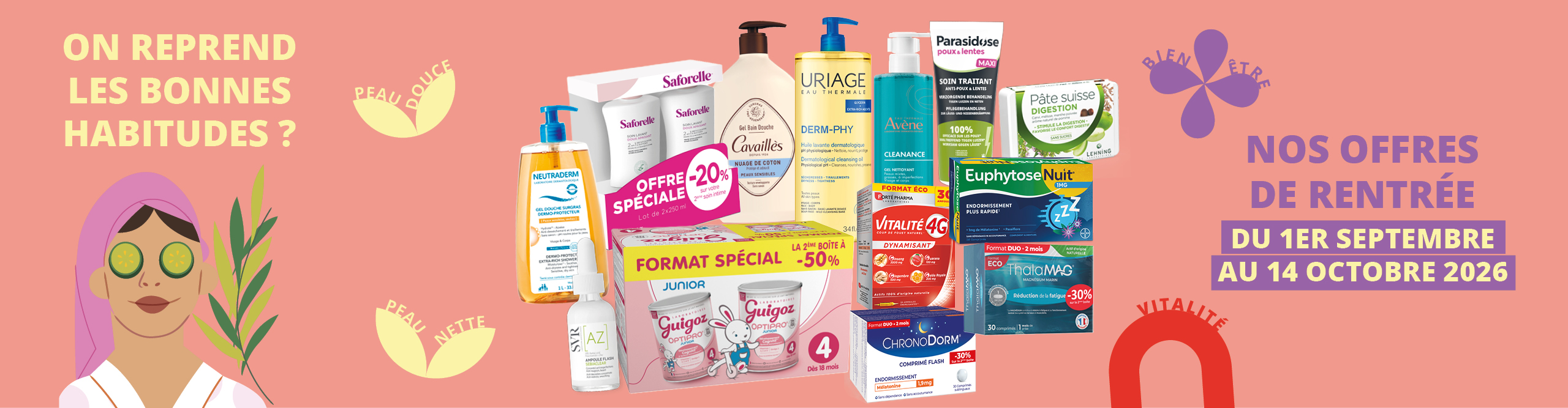 Promotions 1er Septembre 14 Octobre 2026